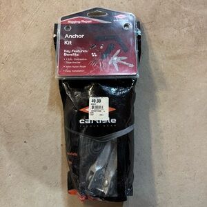 Never opened! Carlisle Anchor Kit with Black Nylon Rope
